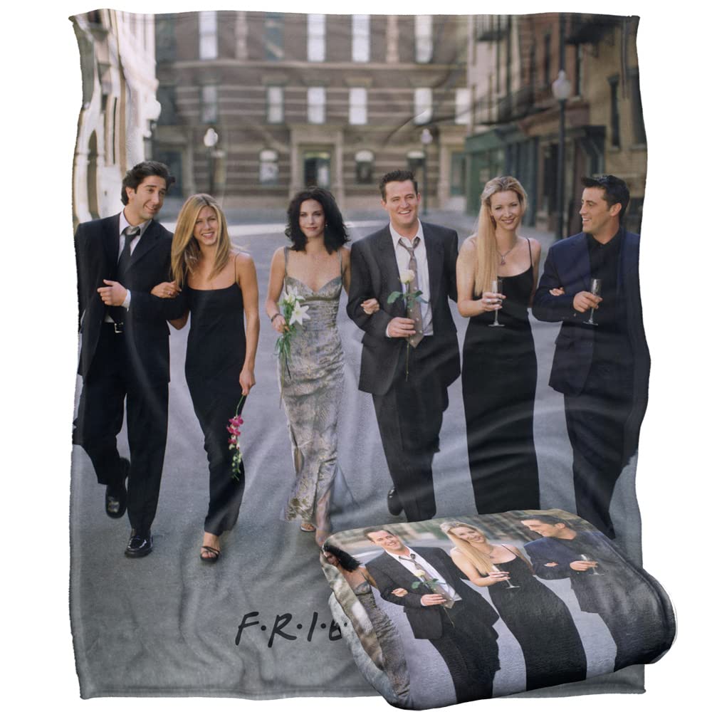 FRIENDS Silky Touch Super Soft Throw Blanket 152 x 127 cm