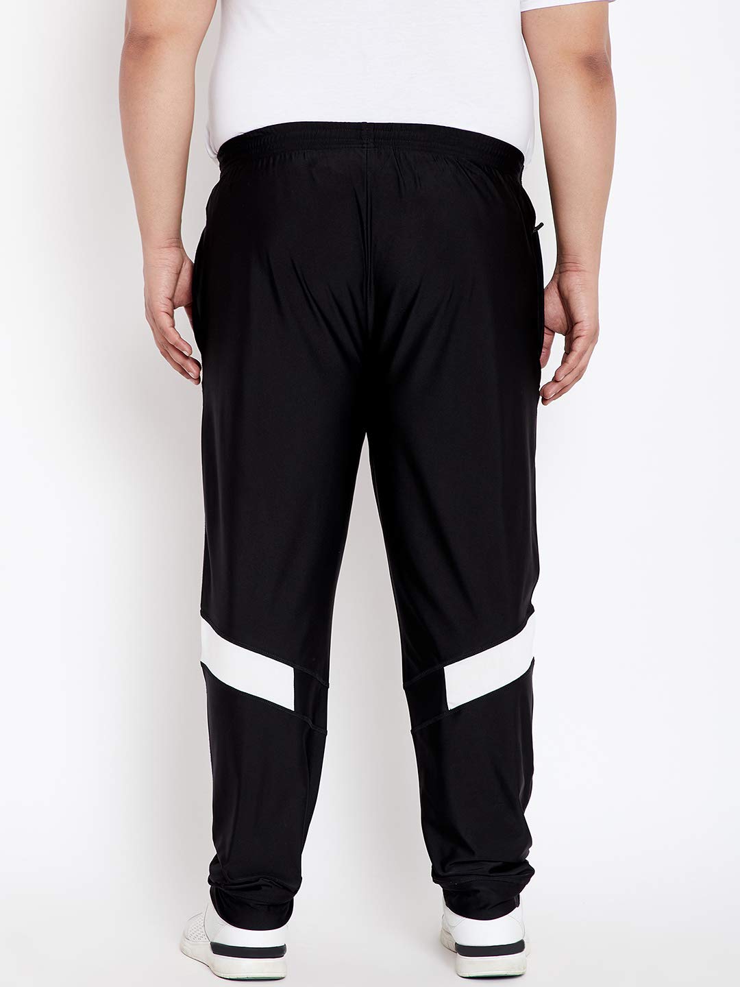 Bigbanana Pantalones de chándal de ajuste regular para hombre de talla grande