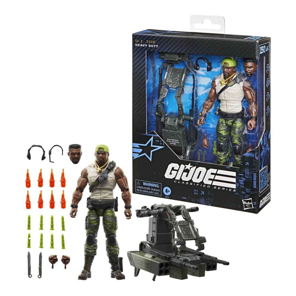 G.I. Joe Classified Series #150, Figura de Heavy Duty com Sistema