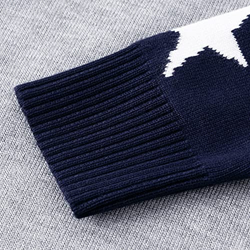 Baby Boys Girls Christmas Sweater Reindeer Print Long Sleeve Crewneck Pullover Top Winter Thermal Warm Tops3