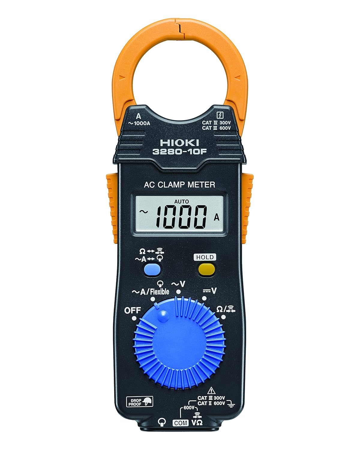 hioki 3280-10f ac clamp meter | true rms digital clamp meter for ac current measurement | portable electrical tester with wide range & high accuracy