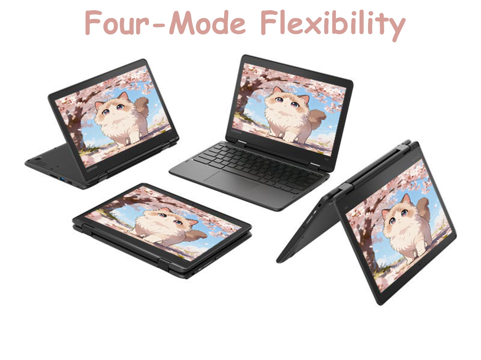 Amazon.com: Lenovo Chromebook 300E Gen 2 2-in-1 Laptop, 11.6
