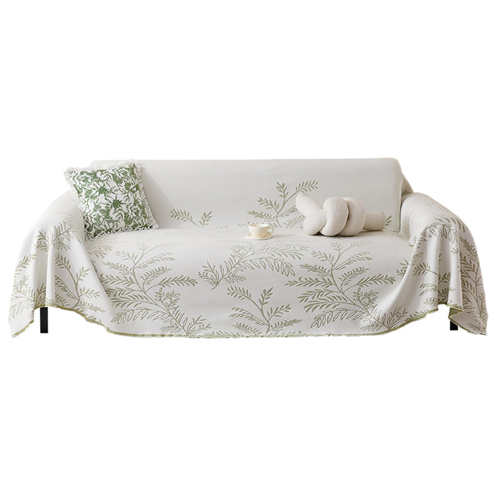 Couverture canapé 2 places tissu nano d'été jeté de canapé multifonction grande taille 180x230cm
