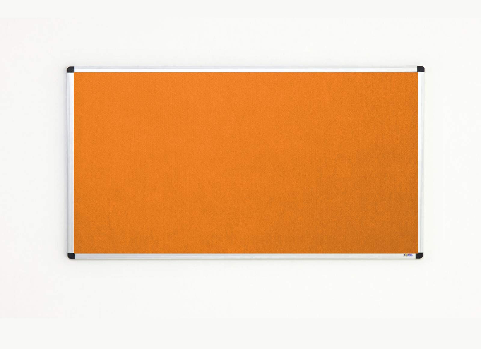 Fire Retardant Orange Felt Noticeboard Office, Home and Schools – 2400mm x 1200mm