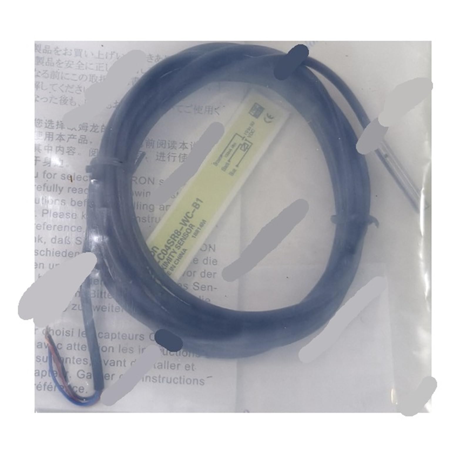 OSHZIKJII E2E-C04SR8-WC-B1 E2E-C04SR8-WC-C1 Proximity Switch Sensor(E2E-C04SR8-WC-B1)