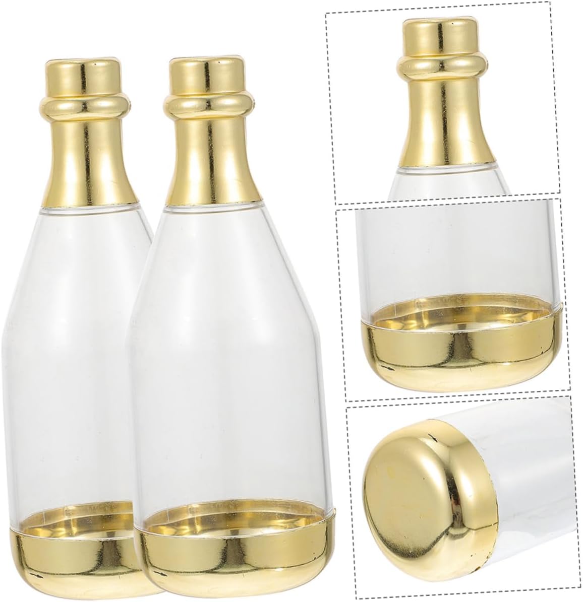 KOMBIUDA 30pcs Miniature Bottle Candy Box Creative Party Favor Container for Weddings Birthdays and Adult Gatherings Decorative and Functional Treat Packaging