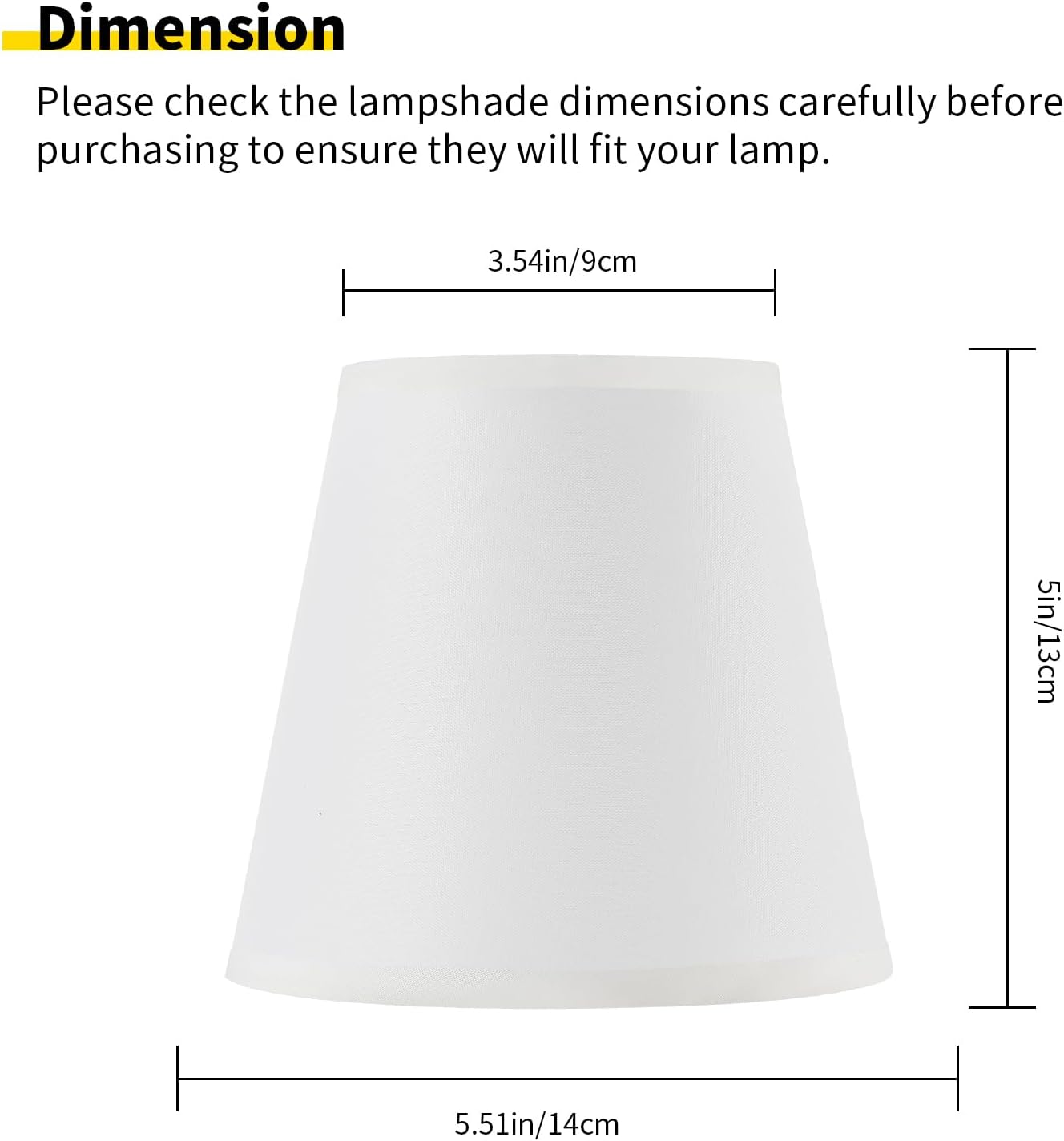 Set of 6 Clip-on Mini Chandelier Lamp Shades,3.5" x 5.1" x 5.5",Small Barrel,Handmade,Traditional Decorative,Natural Linen Lamp Shade,Modern European Style Bell Shade (White)