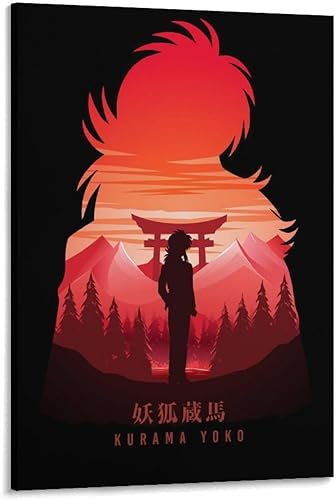 SRAML Kurama Yoko - Póster de Minamino Shuichi de Minamino Shuichi, póster de pintura fotográfica para pared, imagen colgante, decoración de