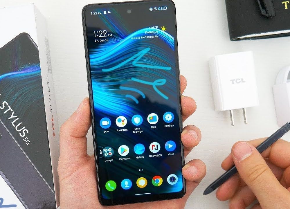 Miniatura 4 de Lápiz capacitivo de repuesto para TCL Stylus 5G Pen compatible con TCL Stylus 5G Stylus Pen T779W versión Touch Pen (2 unidades, color negro)