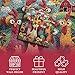 Chicken Puzzles for Adults 1000 Piece, PICKFORU Funny Chicken Jigsaw Puzzle, Garden Farm Flower Animal Rooster Themed, Patchwork Art Challenge Puzzle