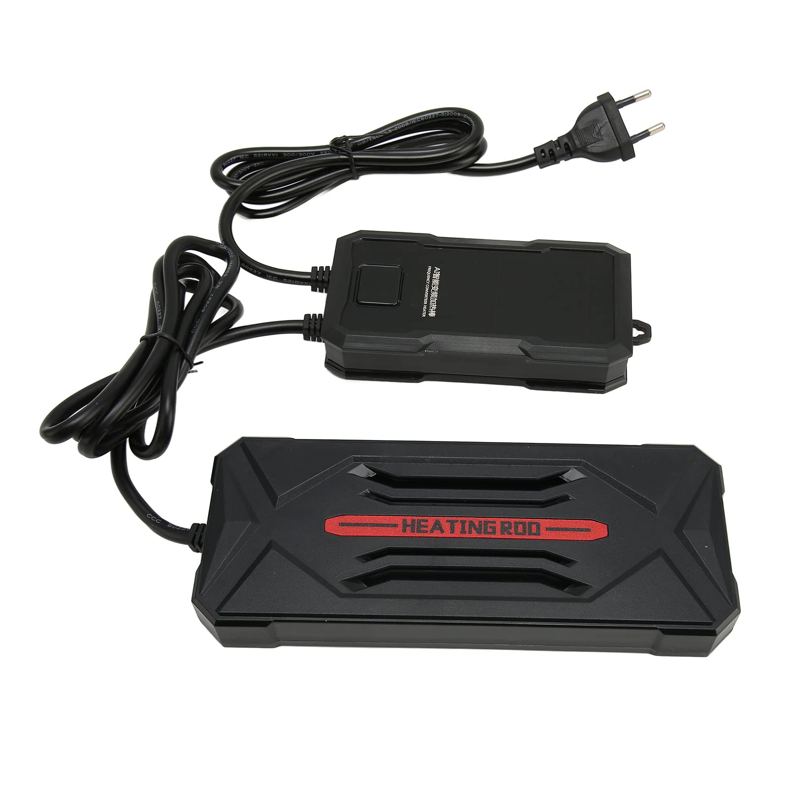 Calentador Sumergible para Acuario, Enchufe Europeo de 220 V, Monitoreo Profesional en Tiempo Real, Calentador Sumergible para Acuario, Calentamiento Rápido para Acuario (1200W)