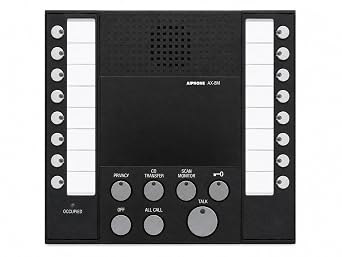 Aiphone AX-8M Audio Answering Station for 8 Masters, 8 Door or Sub Stations
