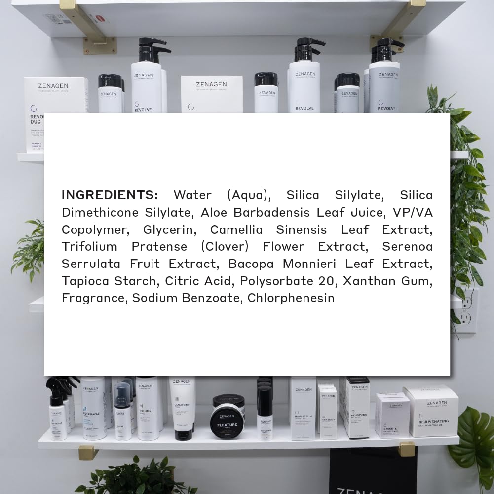 ZENAGEN Texturizing Powder | Texturizer + Root Volumizer, Adds Instant Volume & Texture, Absorbs Oil For A Refreshed Look, Lightweight Residue-Free Formula, Vegan, All Hair Types, 9 g