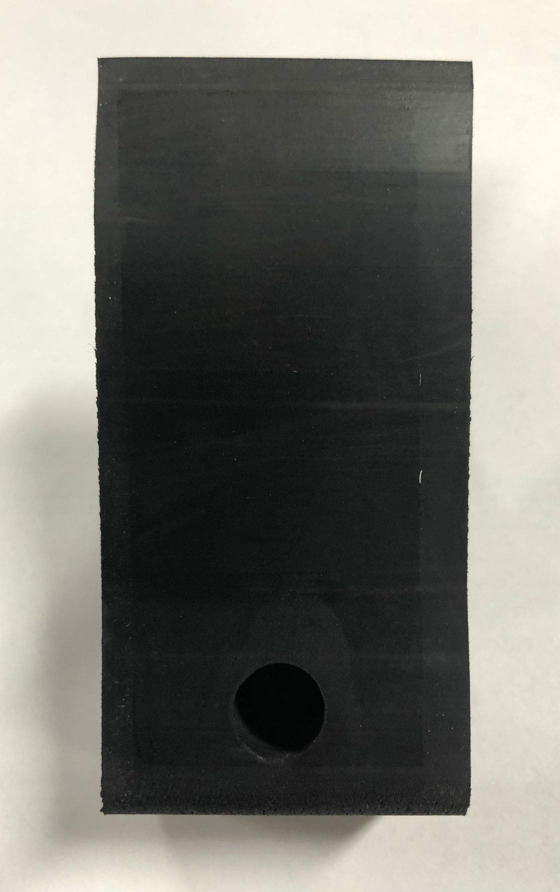 Shorelander 3510069 Black Molded Rubber Y Stop with 3/8 Inch Shaft