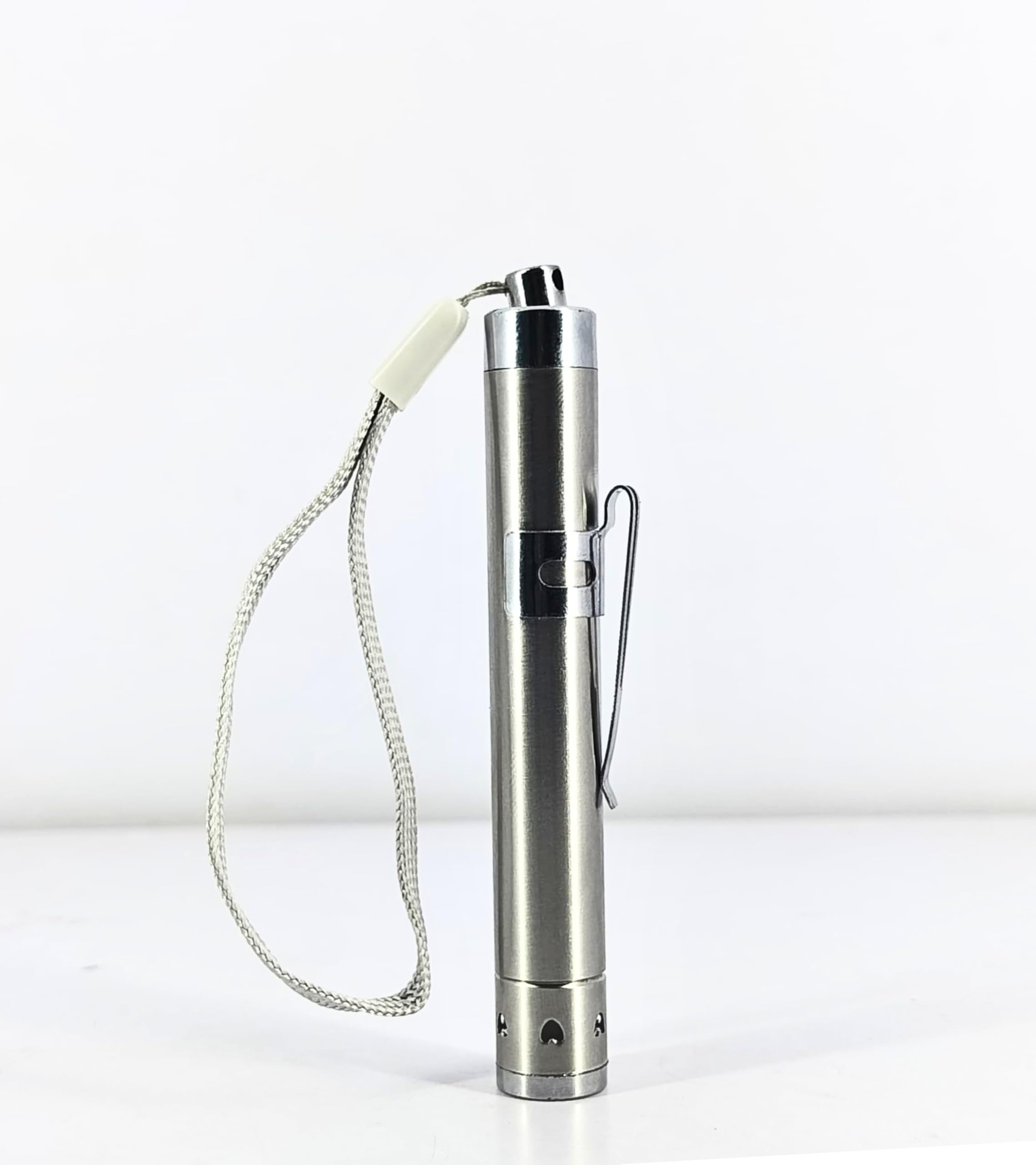 HCG Health Cure Generation Stainless Steel led Flashlight Bright Torch Round Moon Shape with Keychain Pen Torch for Doctor Medical Student and Clinic (B0BF12JHMY) Amazon Price History, Amazon Price Tracker