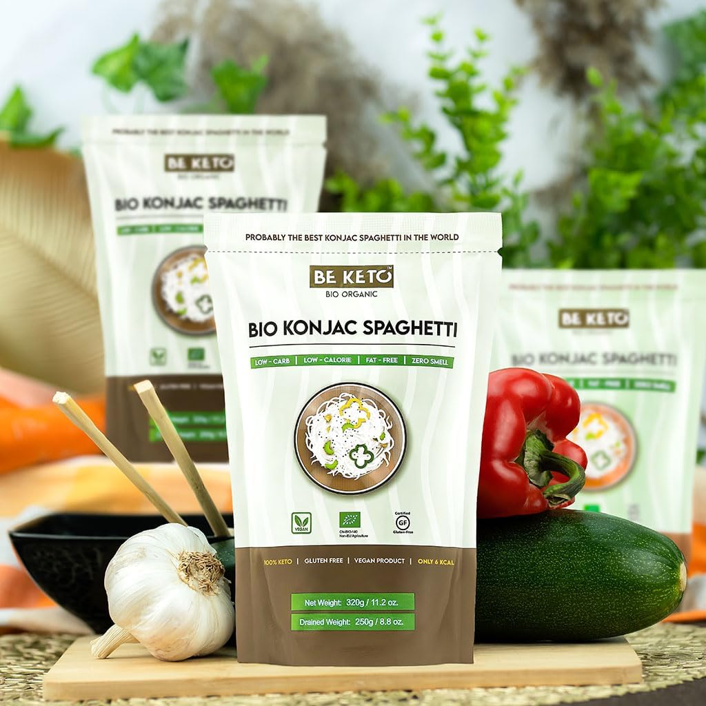 BIO Макароны «Спагетти» из коньяка, 320 г