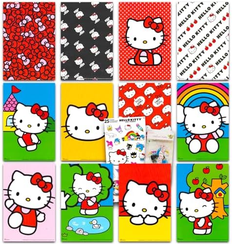 Mini Hello Kitty Posters for Wall Collage 20 Pc Bundle for Kids image 5