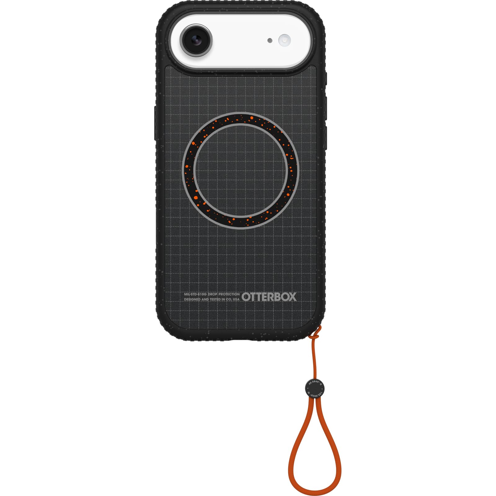OtterBox Sole Series MagSafe Hülle für iPhone Air, stoßfest, sturzsicher, schützende Hülle, 5X getestet nach Militärstandard, Schwarz