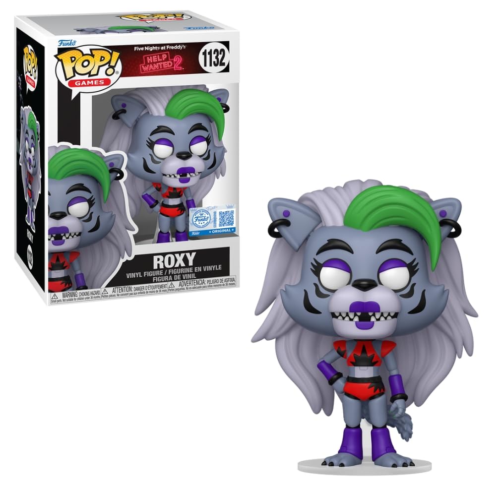Amazon.com: Funko Pop! Five Nights At Freddy's 2 Roxy with Chase