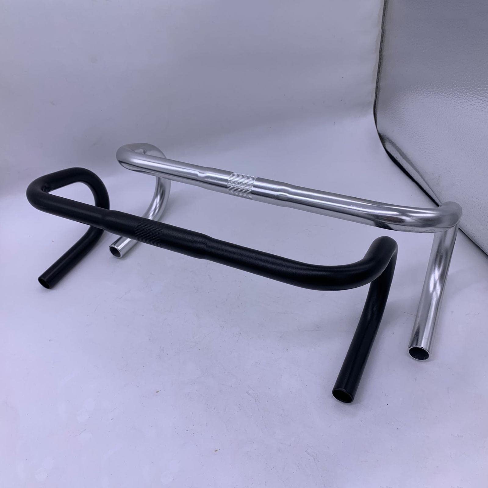 predolo Manubrio per Bici da Corsa da 25,4 Mm in Lega di Alluminio, Scatto Fisso, da 420 Mm