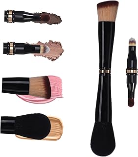 Pinceles de maquillaje de viaje Brochas de ma...