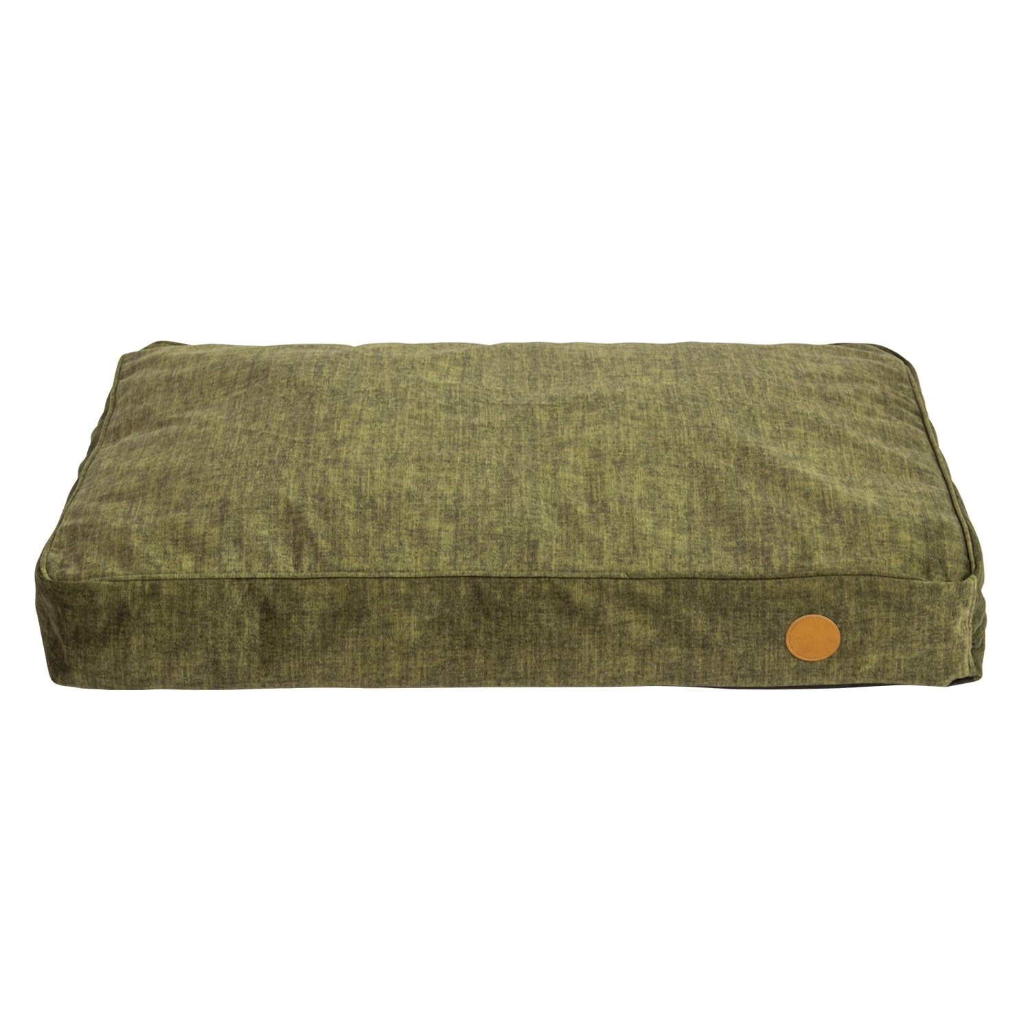 JACK AND VANILLA, Dog Bed, Manchester, Green, Size L, 100 x 70 x 14 cm