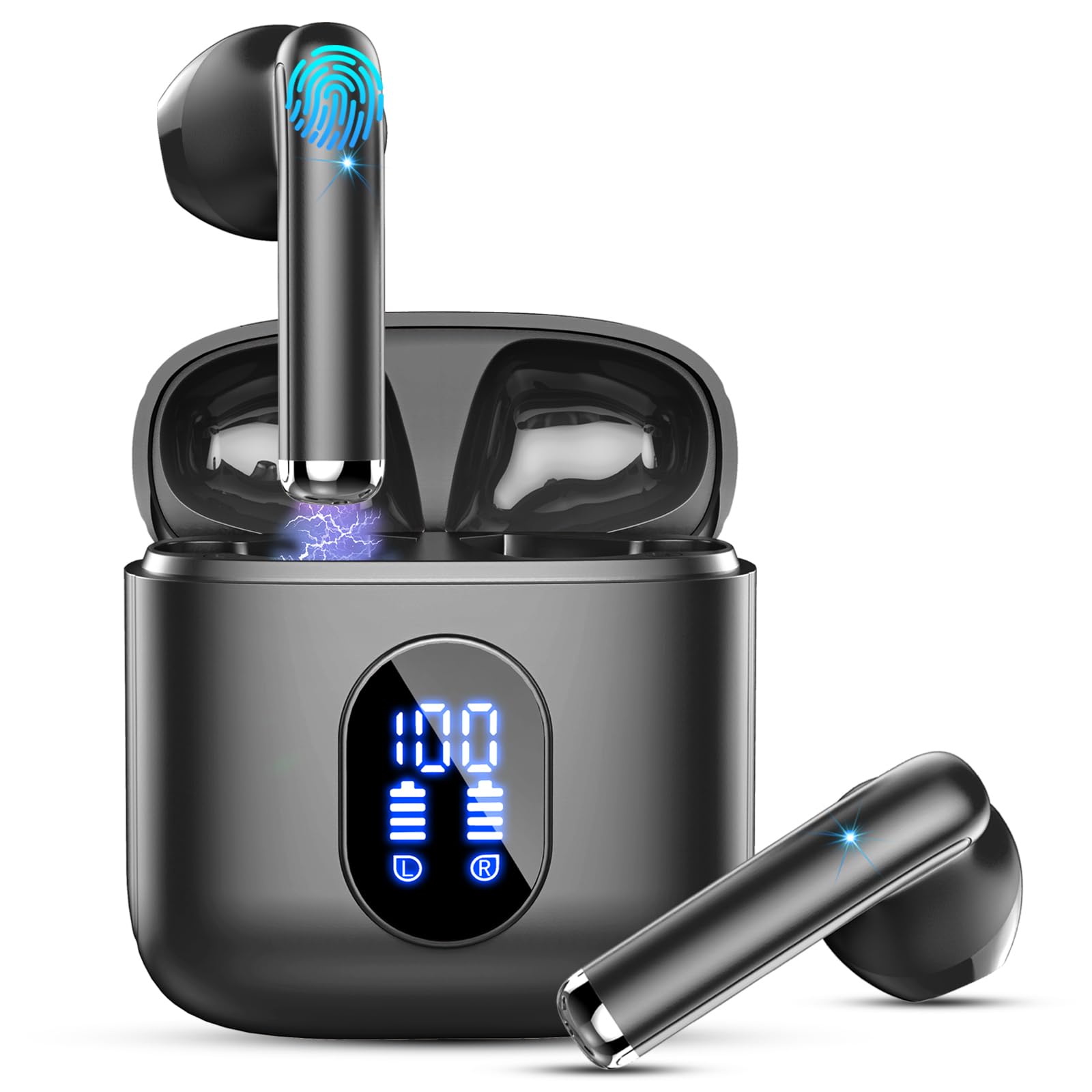 auricolari bluetooth wireless 2025 con microfoni ip7防水运动耳塞