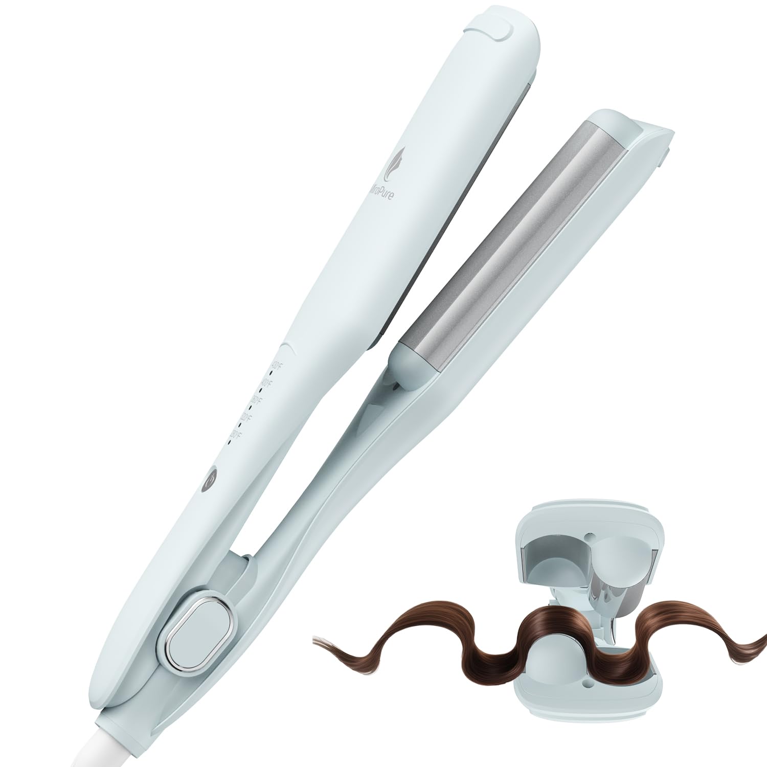 MiroPure 1-Inch Hair Crimper Waver Curling Iron