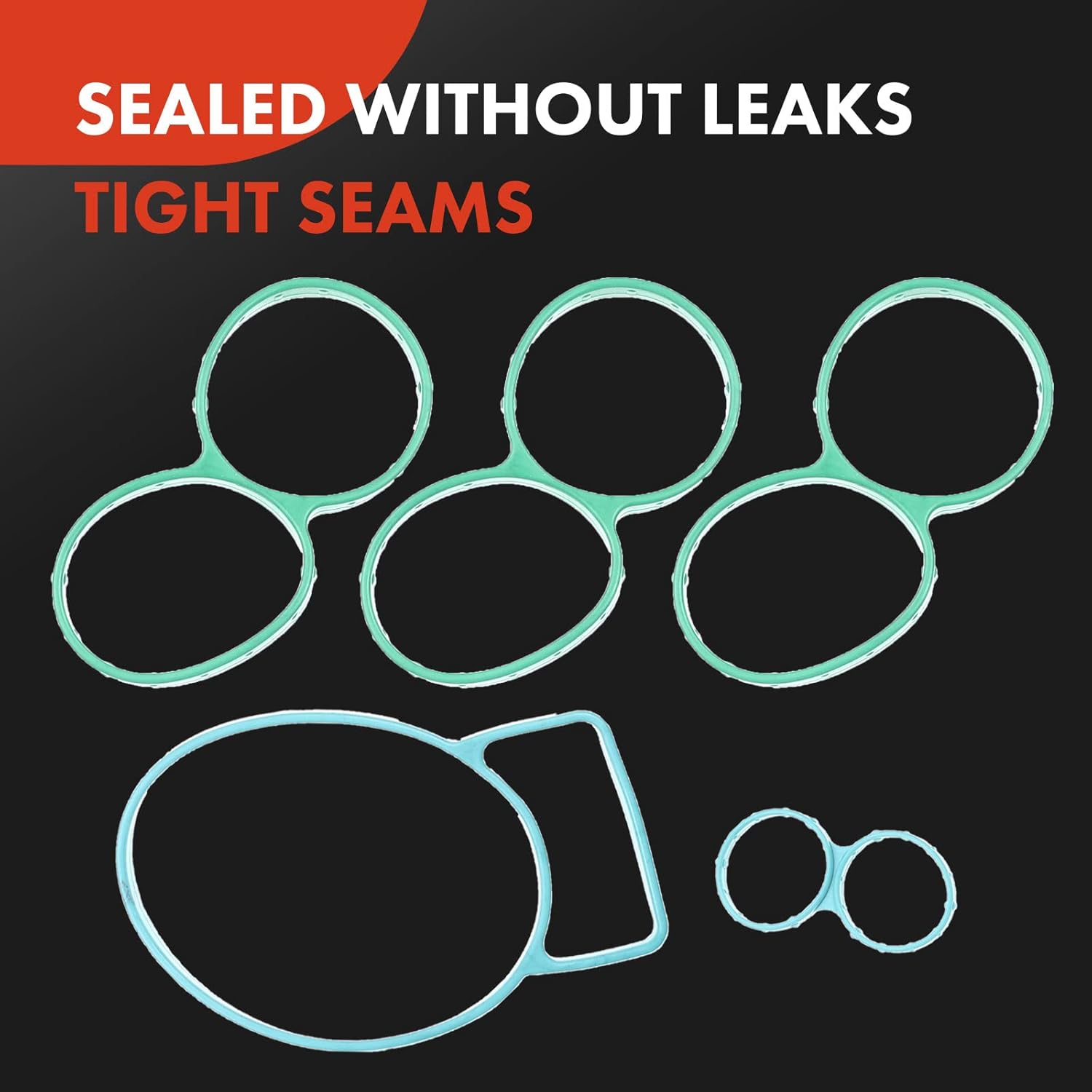 A-Premium Upper Engine Intake Manifold W/Gaskets [OHV, 6Cyl 3.0L] Compatible with Ford Taurus 2004 2005 2006 2007 & Mercury Sable 2004 2005