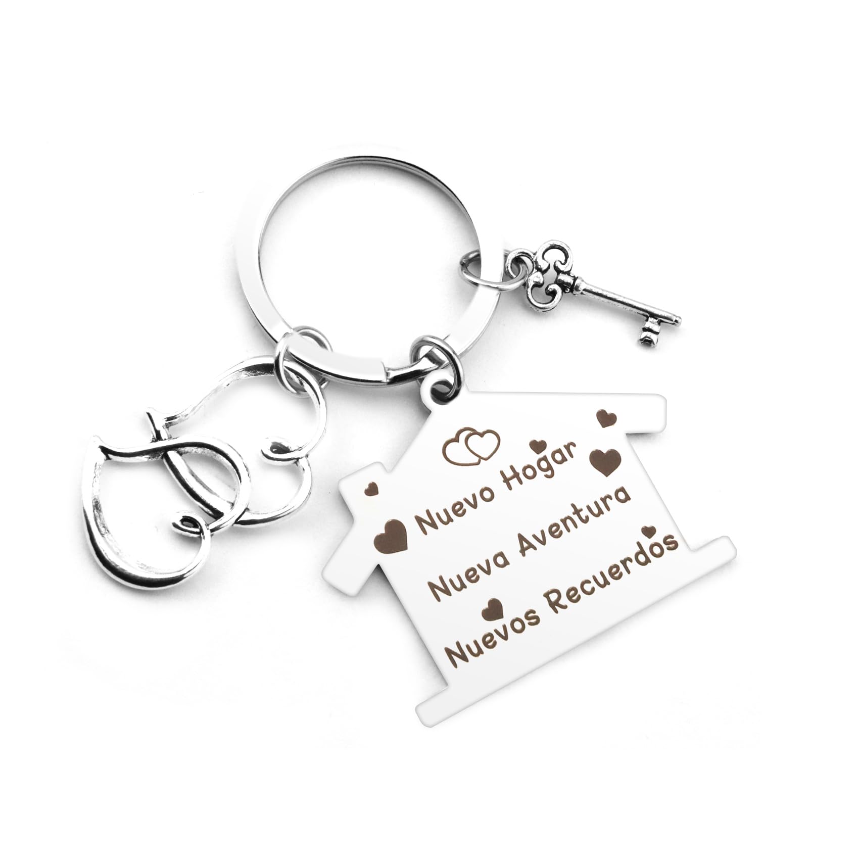 Wixelon Regalos Originales Para Nueva Casa,Regalos De Inauguración,Regalo Para Casa Nueva,Regalos Para La Casas,Llavero Casas Nuevas Pareja,Regalo De Inauguración