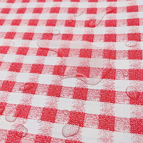 Yifely Pink Checked Furniture Paper Mediterranean Style Countertop Door Sticker Shelf Liner 17.7Inch By 9.8 Feet #TOP1