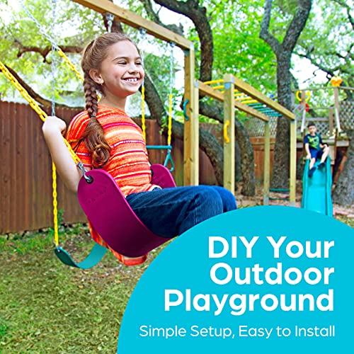 Jungle Gym Kingdom Playground Accessories - Pirate Ship Telescope For Kids - Plastic Attachment For Treehouse, Outdoor Playhouse, Playset, Backyard Swing Set (Pink) #TOP4