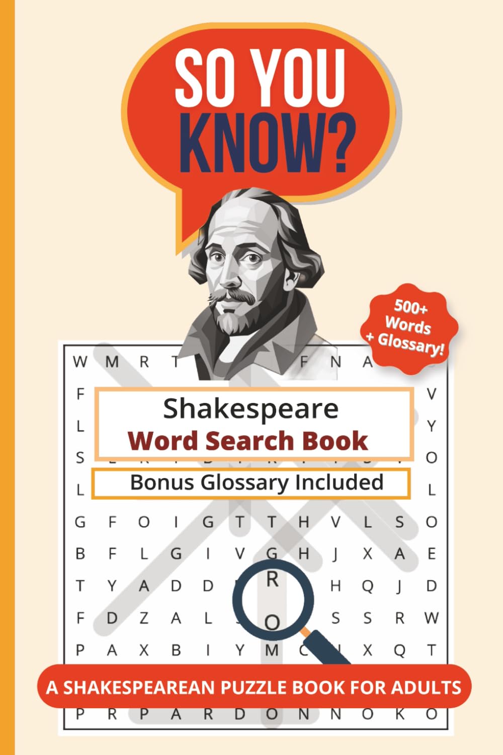 Shakespeare Word Search Book: To Word or Not to Word: A Shakespeare Word Search Book