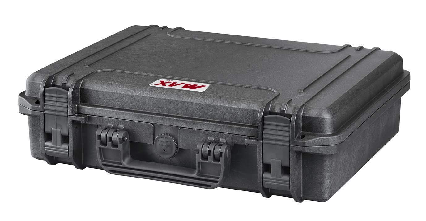 Max Cases Max465 H125S Transportkoffer, wasserdicht, 19,45 l, Schwarz, groß, Schwarz, Grand