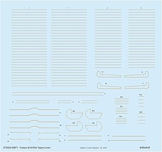 Eduard Decals 1:72 - Fokker D.VII rib tapes linen