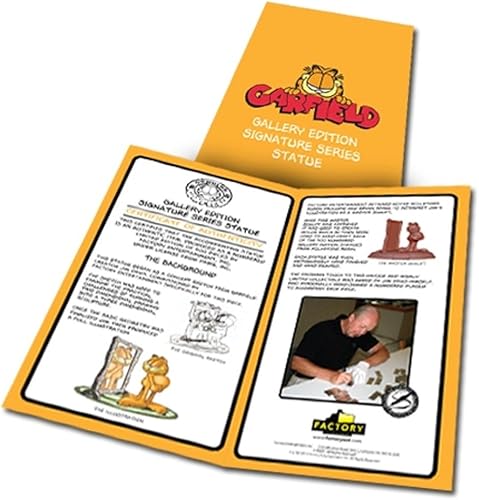 Miniatura 3 de Factory Entertainment Figura de estatua de Garfield (edición de galería)