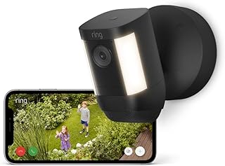 Ring Spotlight Pro Wired Camera (Spotlight Cam Pro Wired) | WiFi Outdoor Surveillance Camera, HDR Video, Motion Detection,…