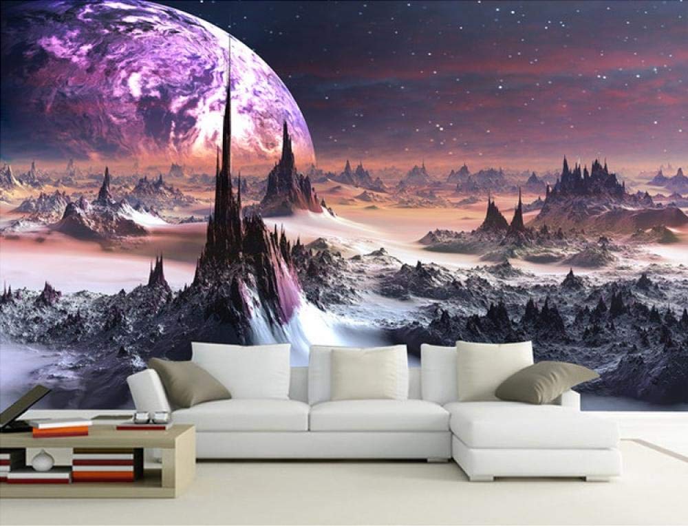 Papier peint intérieur univers 3D WLLLO décoration maison 250x175