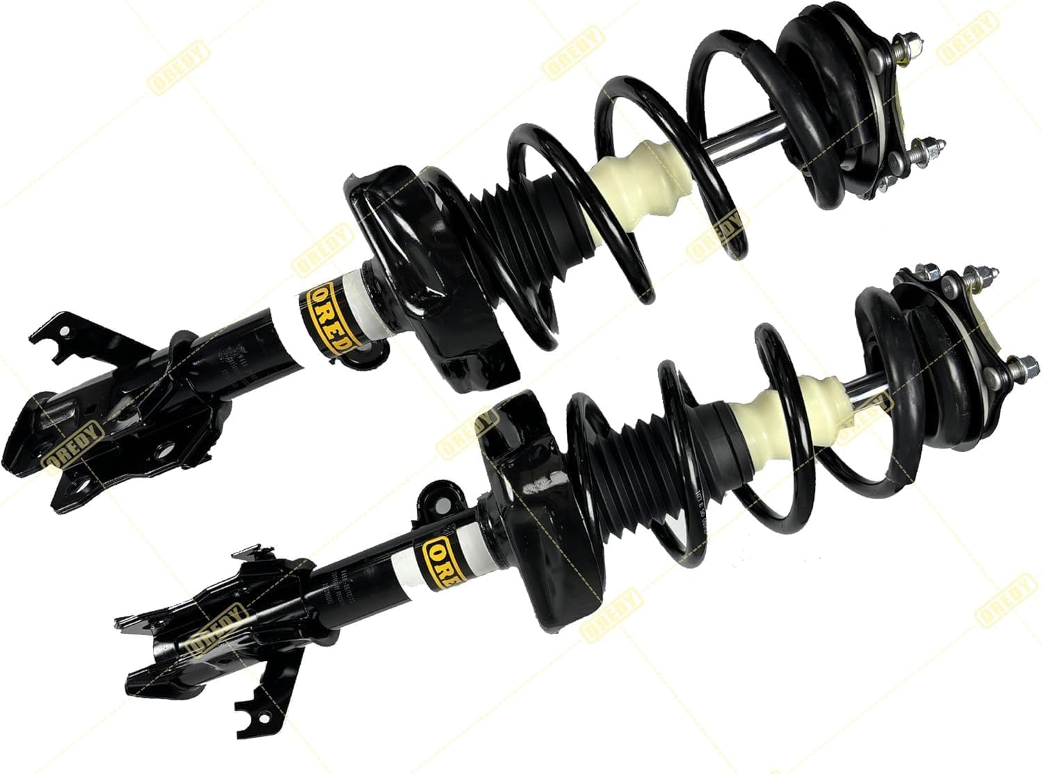 OREDY Front & Rear Struts w/Coil Springs Assembly for 2012 2013 2014 Honda CR-V CRV Complete Replacements - 272491 272492 172957L 172957R (4pcs)
