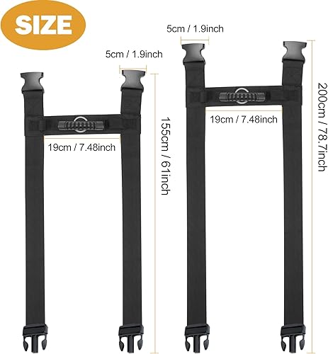 Miniatura 3 de Correa de transporte con asa, cinturón de mano para mover y levantar cajas pesadas de forma segura, cinturón ajustable, correas de transporte estilo