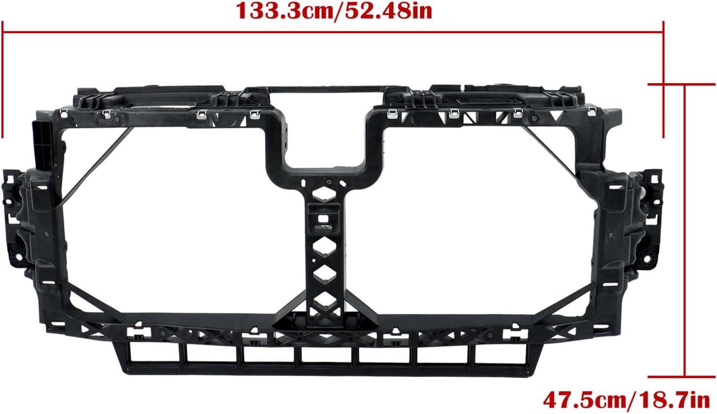Header Panel Radiator Support Replacement for Ford F250 F350 Super Duty 2017-2019 FO1223127 HC3Z8B455A