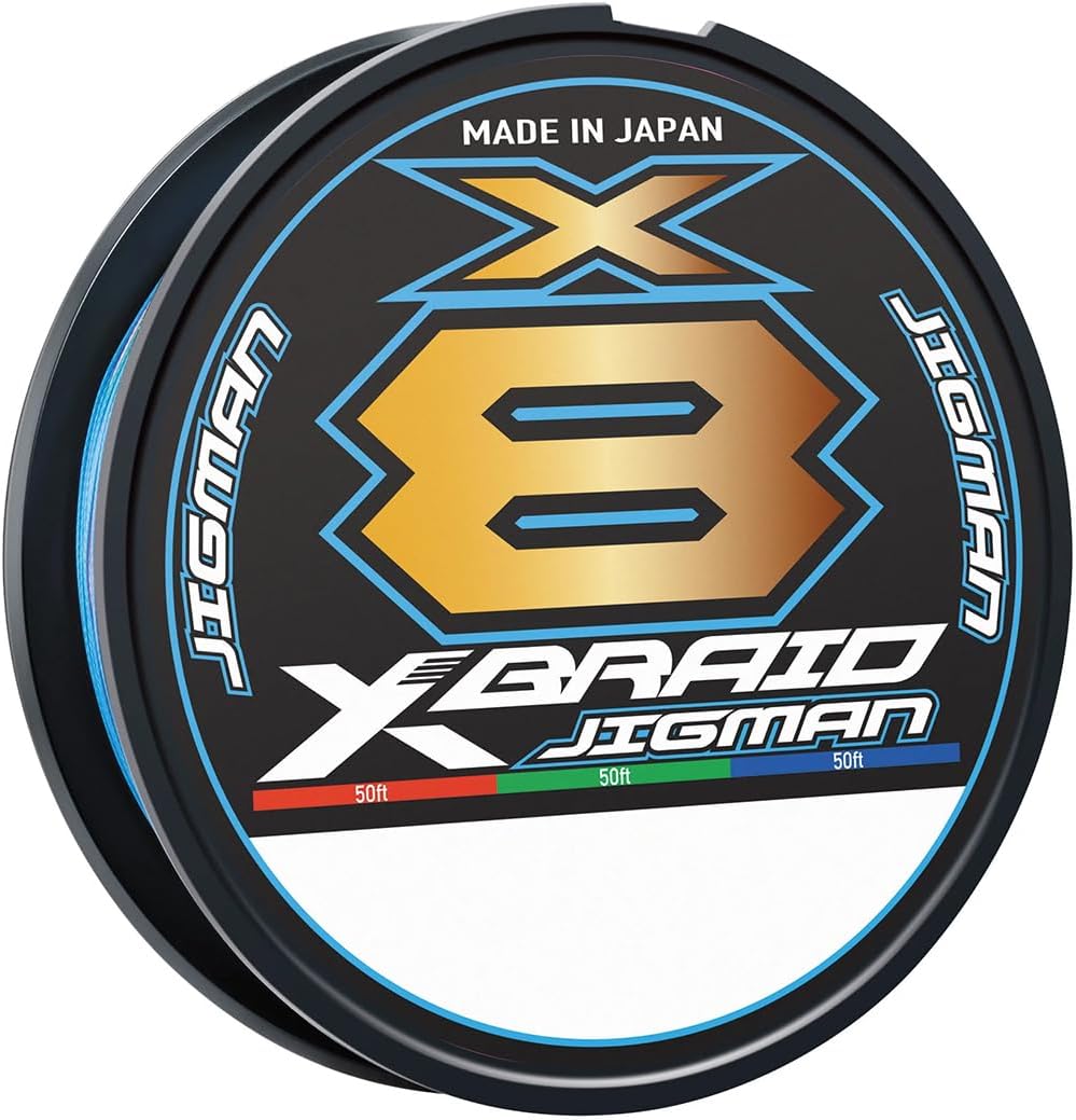 XBRAID X8 JIGMAN BRAID 50LB 600Y MULTI PE#5