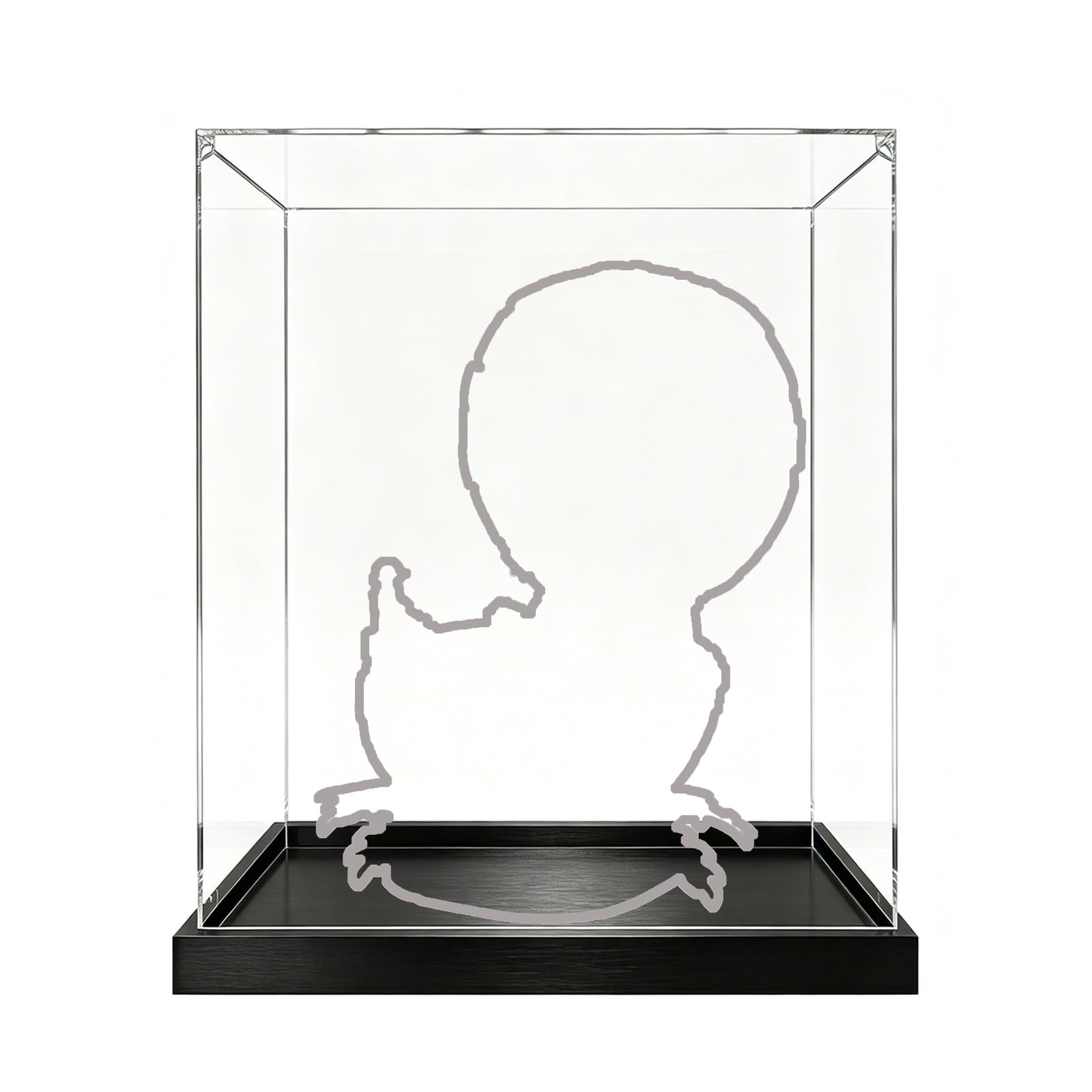 Clear Acrylic Display Case Only for Lego 72154 Model (3mm)