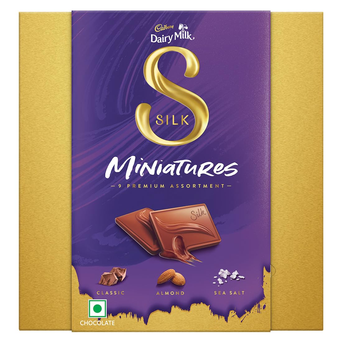 Cadbury Dairy Milk Silk Miniatures Premium Assorted Chocolate Diwali Gift pack, 90 g-picture-10