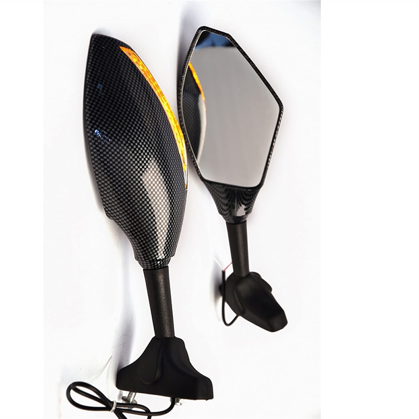 Rétroviseurs moto clignotants Suzuki GSXR pour sécuriser vos sorties du weekend