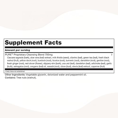 Miniatura 8 de PURE Cleanse Liquid  Suplemento a base de plantas diseñado para apoyar el equilibrio digestivo, la salud intestinal y el bienestar de todo el cuerpo