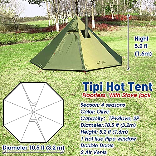 backpacking hot tent