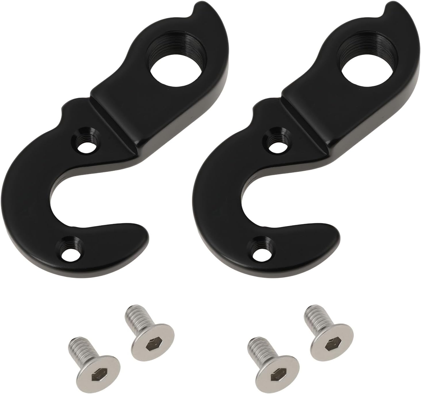 Bicycle Rear Derailleur Hanger with Screw #14 Black Compatible with Vitus Nucleus 24 26