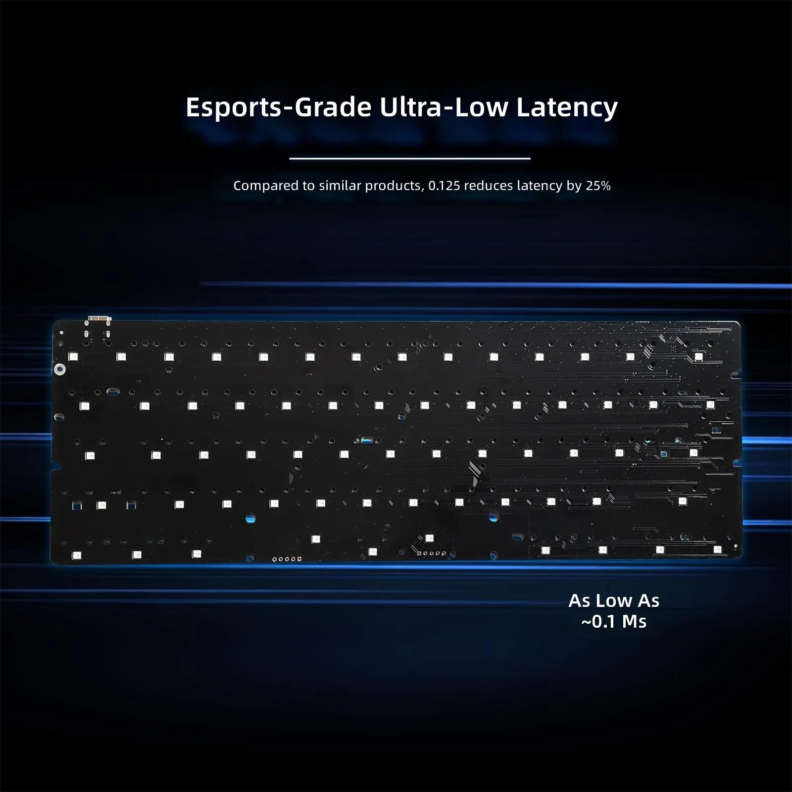 GH60 Layout PCB colore luce sotto accessori ricottura inclusi Competitive Gaming T Set tastiera meccanica