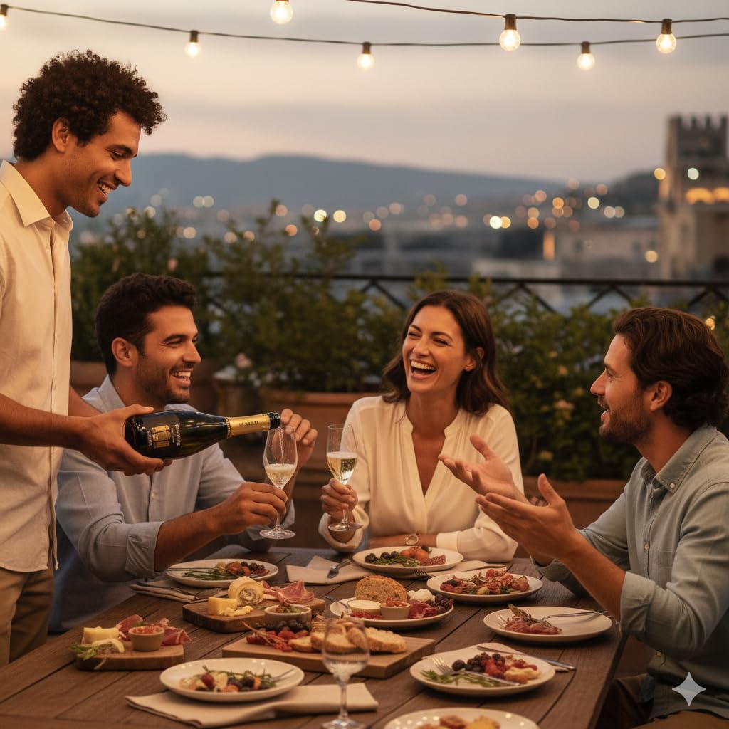 Le Altane Prosecco DOC Extra Dry - Spumante Bianco, 6 bottiglie